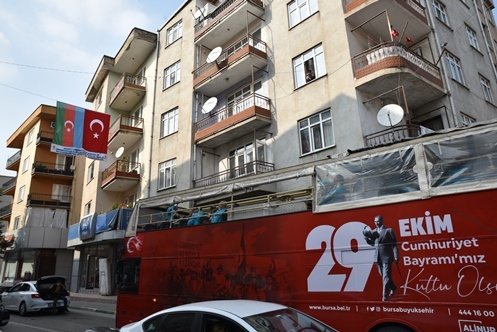 Cumhuriyet coşkusu Bursa’yı sardı