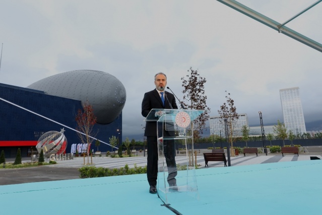 Bursa’nın uzay yolculuğu başladı