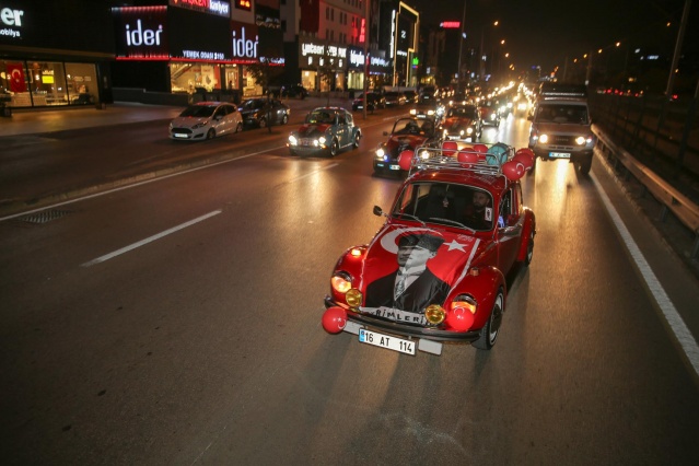 Nilüfer’de yürekler Cumhuriyet için attı