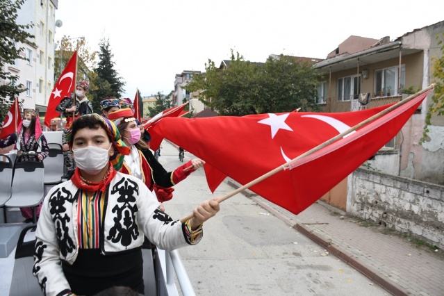 Cumhuriyet coşkusu tüm şehri sardı