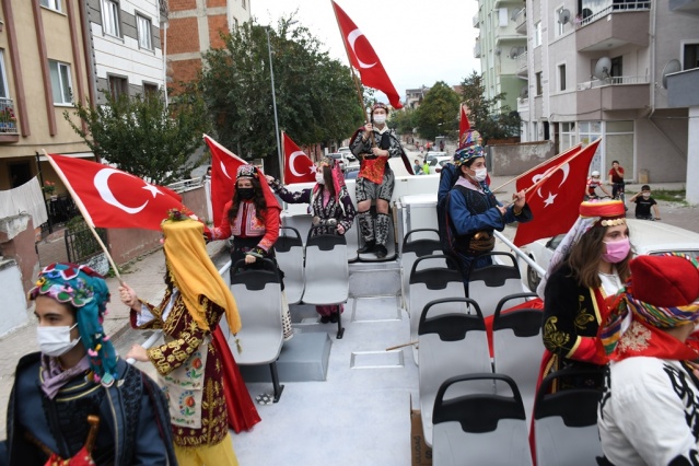 Cumhuriyet coşkusu tüm şehri sardı