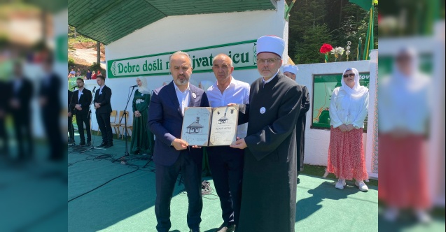 Bursa'dan Bosna'ya mescit hediyesi