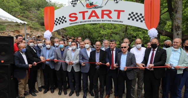 Marmara’nın rafting parkuru Orhaneli’de açıldı