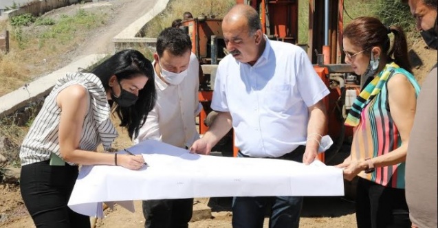 Mudanya kapalı pazar yeri’nde zemin etüt çalışması başladı