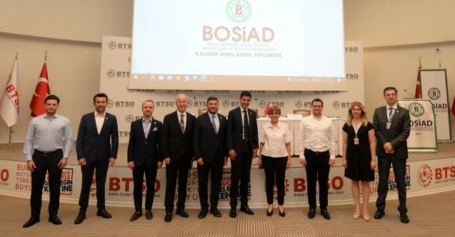 BOSİAD’da Rasim Çağan güven tazeledi