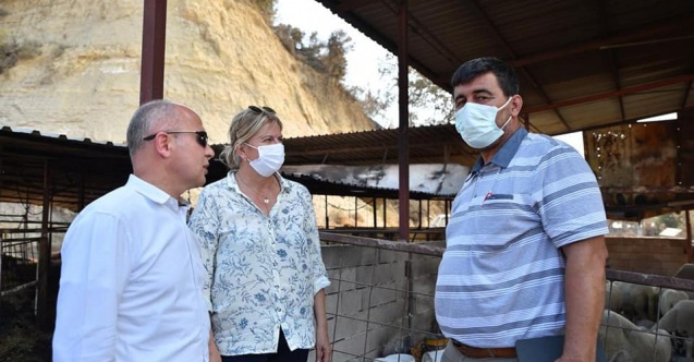 Başkan Gürkan’dan afet bölgesine destek ziyareti