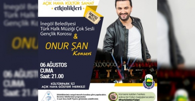 İnegöl’de her bilet bir fidan’a dönüşecek