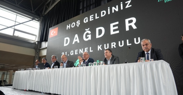 Başkan Erkan Aydın DAĞDER genel kuruluna katıldı