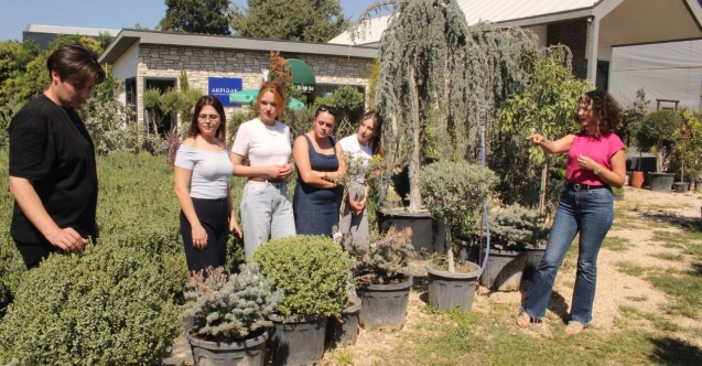 Öğrencilerle saha deneyimi