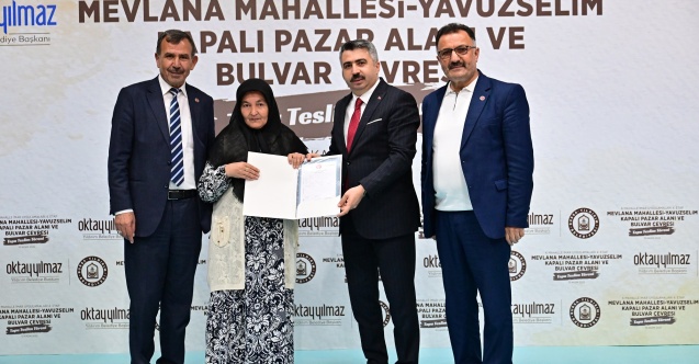 Yıldırım Belediyesi’nden 5 bin 867 tapu