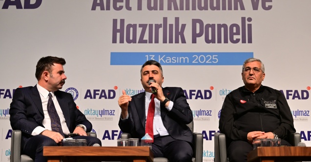 Yıldırım’da afetlere hazırlık paneli