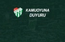 Bursaspor’da önemli sorundu, çözüldü