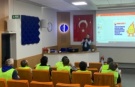 Arıtma tesisinde iş güvenliği eğitimi