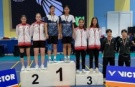 Badmintonda Osmangazi’ye çifte madalya