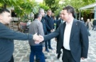 Başkan Erkan Aydın vatandaşlarla bayramlaştı