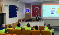 Arıtma tesisinde iş güvenliği eğitimi