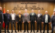 İMSİFED heyeti İnegöl’de temaslarda bulundu