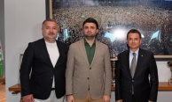 Başkan Erkan Aydın’dan Bursaspor’a tebrik ziyareti