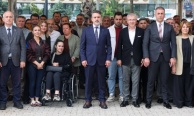 Başkan Vekili Biba, Büyükşehir ailesiyle bayramlaştı