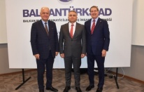 BALKANTÜRKSİAD İhracat Genel Müdürü Kılıçkaya’yı ağırladı