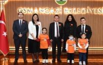 LÖSEV Bursa’dan Başkan Erkan Aydın’a ziyaret