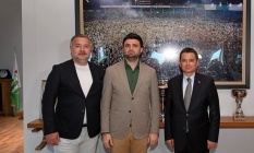 Başkan Erkan Aydın’dan Bursaspor’a tebrik ziyareti