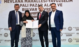 Yıldırım Belediyesi’nden 5 bin 867 tapu