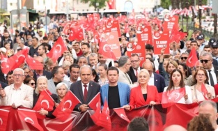 Osmangazi’de 19 Mayıs ruhu gençlerle yükseldi