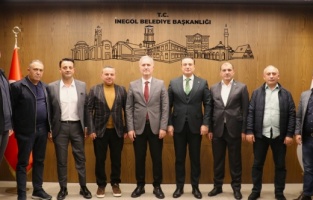 İMSİFED heyeti İnegöl’de temaslarda bulundu