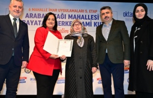 Büyük dönüşüm yolunda tapu seferberliği devam ediyor