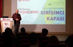 Girişimci adayları sanayinin kalbinden ilham aldı