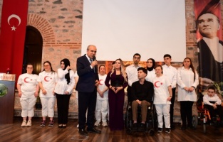 Osmangazi’de engelli çocuklardan gururlandıran gösteri