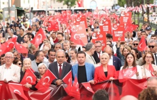 Osmangazi’de 19 Mayıs ruhu gençlerle yükseldi