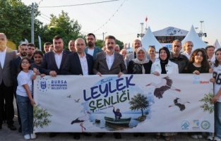 Bursa Leylek Şenliği coşkuyla başladı