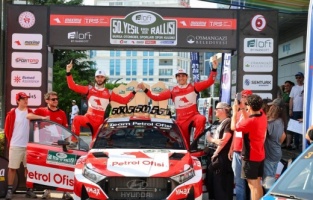Osmangazi’de 50. Yeşil Bursa Rallisi nefes kesti