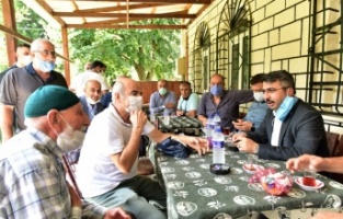 Başkan Yılmaz’dan mahalle ziyareti