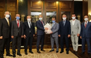 Başkan Aktaş, demokrasinin uç beylerini ağırladı