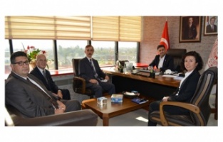 BEBKA Genel Sekreteri Doç.Dr. Durak’a hayırlı olsun ziyareti