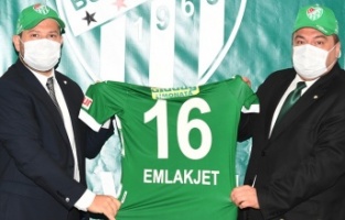 Bursaspor’un şapka sponsoru Emlakjet