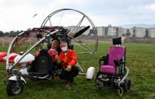 Engelli Öğrenciler 29 Ekim’i Gökyüzünde Kutladı