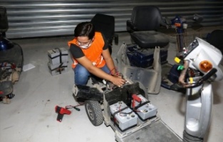 Engelsiz tamir atölyesi ile engeller kalkıyor