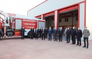 İnegöl artık yangına karşı daha güvenli