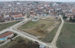 Alanyurt Spor Sahasının yapımına başlandı