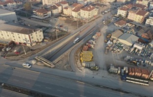 Mesudiye alt geçidinde yan yollar açılıyor