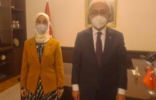 Vekil Gürel, Bakan Elvan ile görüştü