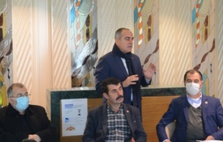 Sertaslan kırsal mahalle muhtarlarını bilgilendirdi