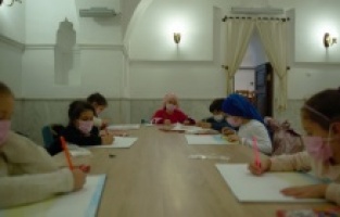 Bursa Yıldırımlı çocuklar pandemi sonrasını çizdi