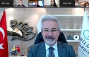 Bursa Nilüfer Belediye Başkanı Erdem, Bosna Hersek Zavidoviçi Belediye Başkanı Mujanoviç ile görüştü