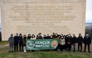 Bursalı Gençler Çanakkale’de