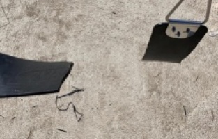 Bursa İnegöl'de yapımı devam eden parkı parçaladılar